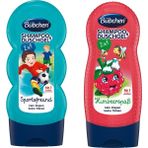 Bübchen Sport Çocuk Şampuanı ve Duş Jeli 230 ml + Bübchen Çocuk Şampuan Duş Jeli Frambuaz 230 ml