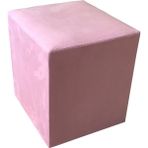 Bubi Kare Puf Koltuk - Pembe