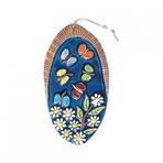 Bubigo Bahar Temalı Seramik Duvar Süsü, Ebat: 14.5cm x 27cm
