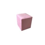 BuBisanal Kare Puf Koltuk Pembe