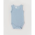 Bubito 5'li Bebek Kolsuz Atlet Body Mavi - 0 - 3 Ay