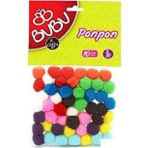 Bubu 3 cm 50'li Renkli Ponpon