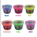Bubu 6'Lı Slime Jeli Oyun Jeli 160 gr