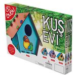 Bubu Boyama Seti Ahşap Kuş Evi