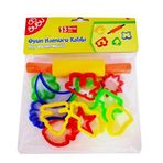 Bubu HK0011 13 Parça Merdaneli Oyun Hamuru Kalıbı Seti