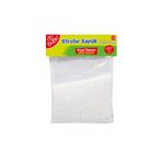 Bubu KP0037 Strafor Köpük Beyaz Ponpon