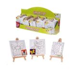 Bubu Mini Şövaleli Tuval Seti 15X15CM -TU0018
