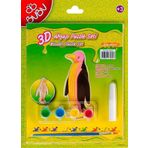 Bubu Penguen 3D Ahşap Puzzle