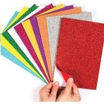 Bubu Simli Yapışkanlı Eva 20x30 cm 10 Renk 1 Adet Yaratıcı Kırtasiye Ürünü