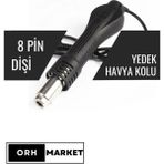 Buççin Online Mağaza 8586 Istasyon Sıcak Hava Üfleme Kolu – 8 Dişi Pinli Yedek Lehimleme Parçası - Çok Renkli