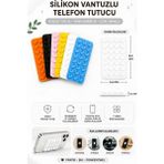 Buççin Online Mağaza Çift Taraflı Vakum Emme Özellikli 4.7+ Inç Telefon Tutucu – Güvenli Sabitleme Çok Renkli
