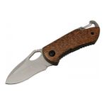 Buck X74 Ahşap Kasa Küçük Boy Mini Çakı 15 cm Manuel