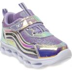 Buckhead 4246 Trioshiny Hologram Işıklı Lila Kız Çocuk Spor Ayakkabı