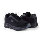 Buckhead 4321 Timar Siyah Unisex Comfort Sneaker Spor Ayakkabı Siyah