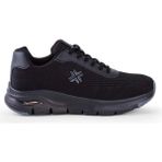 BUCKHEAD 4321 Timar Siyah Unisex Comfort Sneaker Spor Ayakkabı
