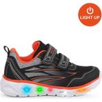 Buckhead BUCK3026 Maxim Işıklı Spor Siyah Erkek Çocuk Günlük Ayakkabı