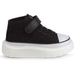 Buckhead BUCK4490 Axel Converse Sneaker Kız Çocuk Ayakkabı Düz Taban Siyah Malzeme