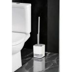 Buclee Sara 2Li Su Akıtmayan Yapışkanlı Banyo Lavabo Wc Tuvalet Temizleme Fırçası- Beyaz