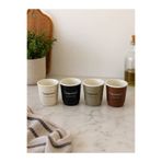 BUCOLIC 4'lü Espresso Porselen Fincan – 90 ml