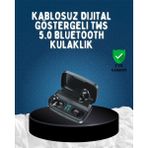 Bucuks Mey Ithalat® Bluetooth V5.0 Teknolojili Parmak Dokunmatik Kontrol Kulaklık Seti