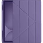 Bucuks Mey Ithalat® iPad Pro 11 (2024) Kılıf Kalemlikli Hugo Tablet Kılıfı - Mor