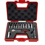 Bucuks Mey Ithalat® Izeltaş 14 Parça Derin Lokma Takımı 1/4'' Inç