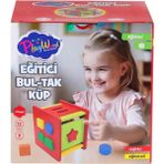 Bucuks Mey Ithalat® ONY-411 Ahşap Eğitici Bultak Küp