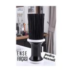 Bucuks Mey Ithalat® Pudra Hazneli Ense Fırçası Saç Temizleme Fırçası - Berber Temizlik Fırçası- Kuaför Berber Malzemesi