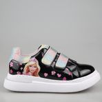 Bücür Ortopedi 502 Barbili Siyah Çocuk Sneakers