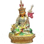 Buda Heykel Heykeli Budist Malzemeleri Padmasambhava Heykelcik Ev Dekorasyonu için Uğurlu Reçine Buda El Sanatları Hediyeler, B