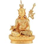 Buda Heykel Heykeli Budist Malzemeleri Padmasambhava Heykelcik Ev Dekorasyonu için Uğurlu Reçine Buda El Sanatları Hediyeler, C