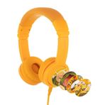 BUDDYPHONES Explore Plus kablolu çocuk kulaklığı (sarı)
