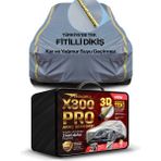 Budge Ford Focus Station Wagon Sw Uyumlu X300 Pro Araba Brandası Miflonlu Branda Oto Çadır Örtü