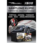 Budge Lada Samara - X600 Klipsli 4 Mevsim Araba Brandası - Oto Çadır Örtü