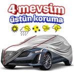 Budge Renault 19 Europa Hatchback Fitline Araba Brandası Miflonlu Branda Oto Çadır Örtü