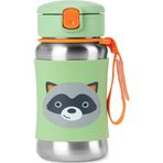 Budi Home Skip Hop Zoo Pipetli Paslanmaz Çelik Suluk 350 ml Rakun
