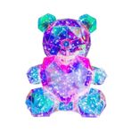 budiniao Kırmızı Gece Dekorasyon Sevimli Süslemeleri Hediye Işık Ayı 3D Gece Keyfini Çıkarın LED Güzel Oda Dekorasyon Glow Lights Kim, Pembe Kalp, 30cm