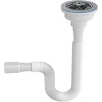 Büdü Discount Geniş Ağızlı Lavabo Sifonu Tırnaklı MNY_2286*12