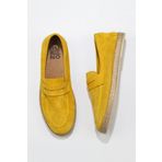 Bueno Shoes 01MS12700 Sarı Süet Erkek Espadril Ayakkabı