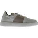 Bueno Shoes 01MU10405 Beyaz Bej Deri-süet Erkek Günlük Ayakkabı