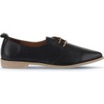 Bueno Shoes 01WA0210 Siyah Deri Kadın Düz Ayakkabı