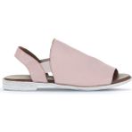Bueno Shoes 01WA3008 Gül Kurusu Deri Kadın Düz Sandalet