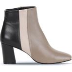 Bueno Shoes 01WD1001 Gri Multi Deri Kadın Topuklu Bot