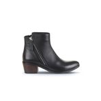 Bueno Shoes 01WD1100 Siyah Deri Topuklu Kadın Bot
