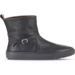 Bueno Shoes 01WD2601 Siyah Deri Kadın Düz Bot