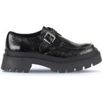 Bueno Shoes 01WD3301 Siyah Deri Kadın Klasik Ayakkabı