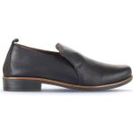 Bueno Shoes 01WD3802 Siyah Deri Kadın Günlük Ayakkabı
