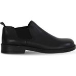 Bueno Shoes 01WF2002 Siyah Deri Kadın Düz Ayakkabı