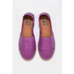 Bueno Shoes 01WJ0300 Lila Deri Kadın Sandalet