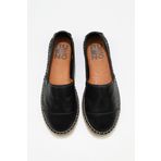 Bueno Shoes 01WJ0300 Siyah Deri Kadın Sandalet